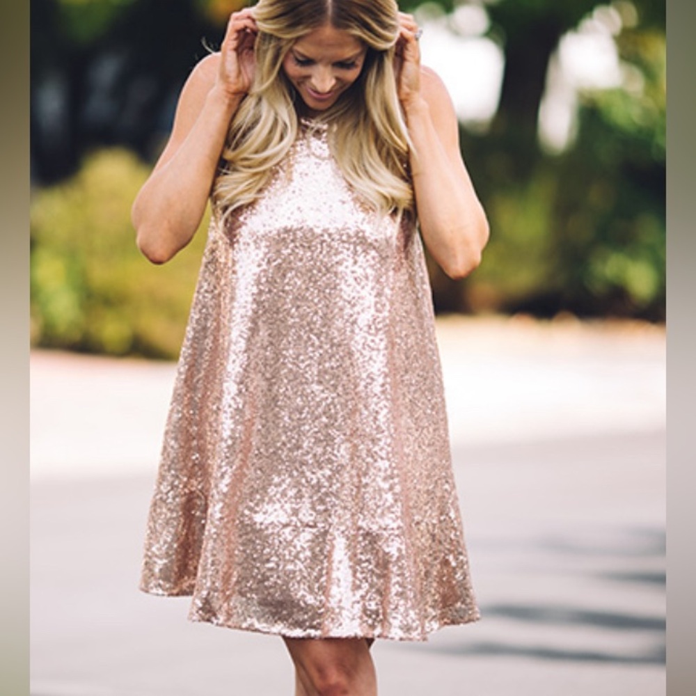 Lauren Conrad sparkle dress